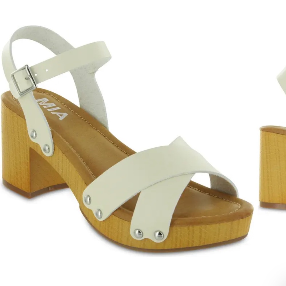 Mia Block Heeled Sandals